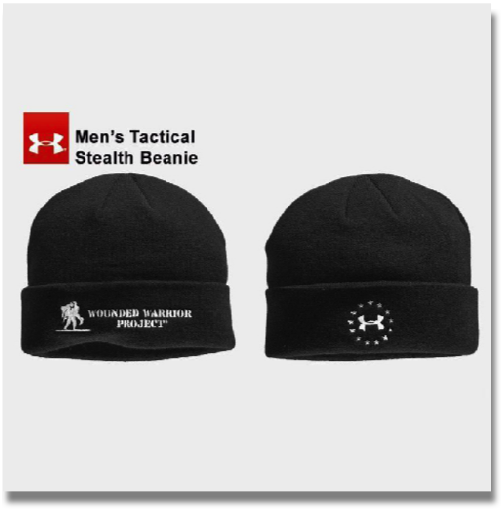 UNDER ARMOUR MEN'S TACTICAL STEALTH BEANIE UNDER ARMOUR MEN'S TACTICAL STEALTH BEANIE